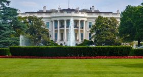 Exterior of the White House. Photo via The White House.