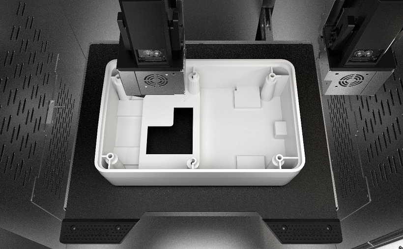 An overhead look at the INTAMSYS FUNMAT PRO 310 NEO. Photo via INTAMSYS.