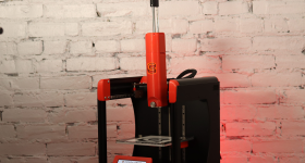 The Cocoa Press 2.0 3D printer. Photo via Cocoa Press.